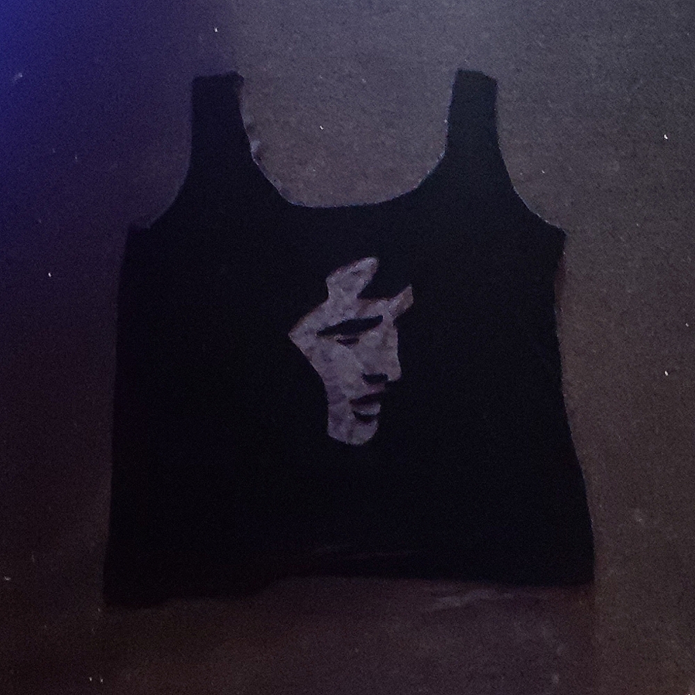 EVLIS Black Velvet Vintage Tank Too